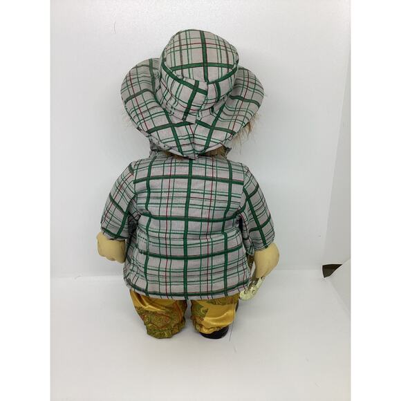 12" Ashley Belle Ceramic Hobo Clown Musician Figurine - Picture 2 of 4